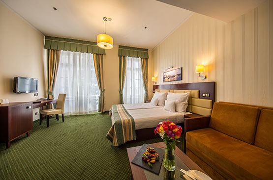 Zimmer und Suiten im hotel President Budapest