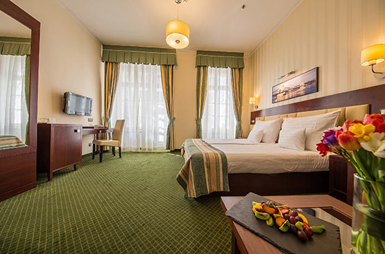 Standard Doppelzimmer, Hotel President, Budapest