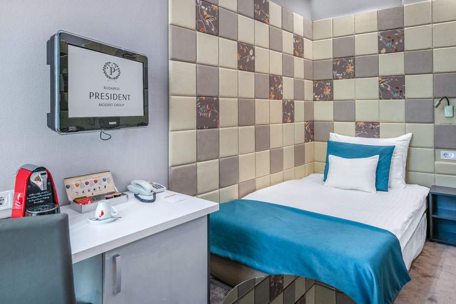  Zimmer und Suiten  Сlassic Solo Zimmer, Hotel President