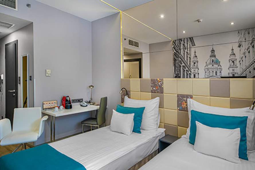 Rooms Superior twin, Hotel President