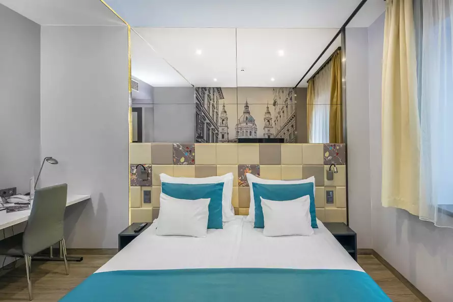  Zimmer und Suiten  Deluxe Twin/Doppelzimmer, Hotel President