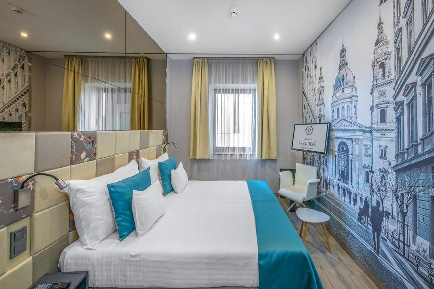 Szobák & lakosztályok Deluxe Twin/Double szoba, Hotel President