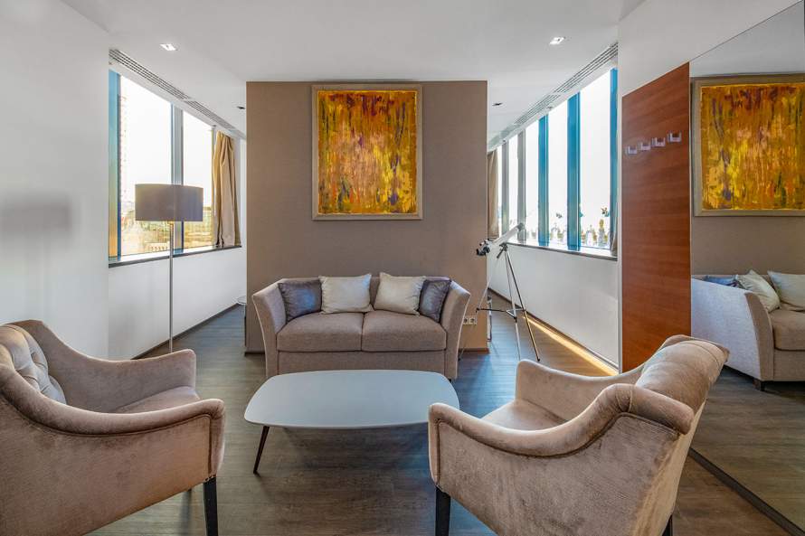 Rooms Panorama suite, Hotel President